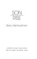 Son-rise by Barry Neil Kaufman