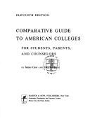 Cover of: Comparative Guide to American Colleges for Students, Parents, and Counselors (Great American Cooking Schools) by James Cass