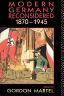 Cover of: Modern Germany reconsidered, 1870-1945