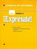 Cover of: Espresate, Level 1A: Cuaderno de Actividades (Holt Spanish 2006)