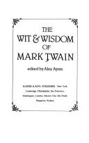 Cover of: The wit & wisdom of Mark Twain by Mark Twain
