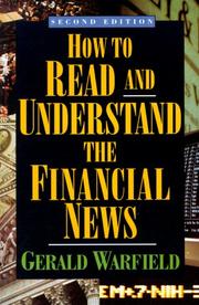 Cover of: How to Read Financial News by Gerald Warfield