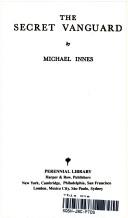 Cover of: The Secret Vanguard by Michael Innes