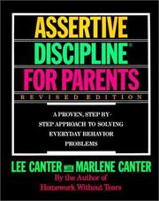 Cover of: Assertive Discipline for Parents by Lee Canter