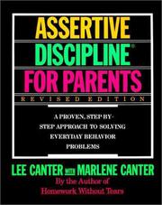 Cover of: Assertive Discipline for Parents by Lee Canter, Lee Canter