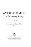 Cover of: America's families: a documentary history