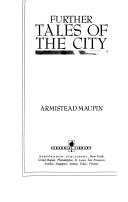Cover of: Further Tales of the City by Armistead Maupin