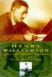 Cover of: Henry Williamson by Anne Williamson
