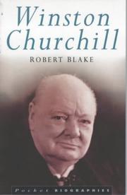 Cover of: Winston Churchill by Blake, Robert