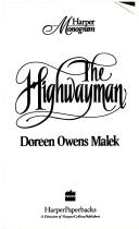 Cover of: The Highwayman (Harper Monogram) | Doreen Owens Malek