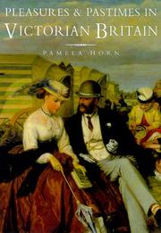 Cover of: Pleasures & pastimes in Victorian Britain