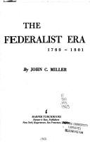 Cover of: Federalist Era 1789-1801