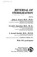 Cover of: Reversal of sterilization by Workshop on Reversal of Sterilization San Francisco 1977., Workshop on Reversal of Sterilization San Francisco 1977.