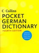Cover of: Collins Pocket German Dictionary, 4e (Collins)