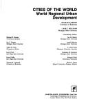 Cover of: Cities of the world: world regional urban development