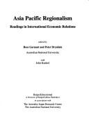 Cover of: Asia Pacific regionalism: readings in international economic relations