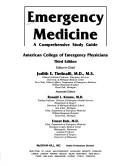 Cover of: Emergency medicine by American College of Physicians ; editor-in-chief, Judith E. Tintinalli ; associate editors, Ronald L. Krome, Ernest Ruiz.