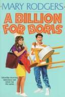 Cover of: A Billion for Boris (Harper Trophy Book)