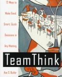 Cover of: TeamThink by Ava S. Butler, Ava S. Butler