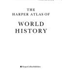 Cover of: The Harper atlas of world history