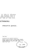 Cover of: A pole apart: the emerging issue of Antarctica