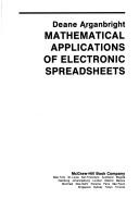 Mathematical applications of electronic spreadsheets by Deane Arganbright