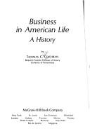 Cover of: Business in American life: a history