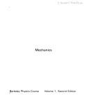 Cover of: Mechanics by Charles Kittel
