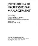 Cover of: Encyclopaedia of Professional Management by Lester R. Bittel