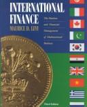 Cover of: International finance by Maurice D. Levi