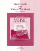 Cover of: Study Guide and Student Workbook to Accompany Music: An Appreciation : Brief Edition