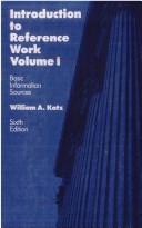 Cover of: Introduction to Reference Work by William A. Katz, William A. Katz