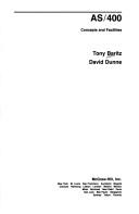 Cover of: AS/400--concepts and facilities by Tony Baritz, David Dunne, Tony Baritz