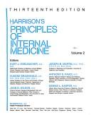 Cover of: Harrison's principles of internal medicine, volume 2. / editors, Kurt J. Isselbacher...[et al.]. by 