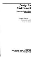 Cover of: Design for environment by Joseph Fiksel, editor.