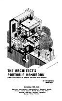 Cover of: The Architect's Portable Handbook by Pat Guthrie