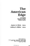 Cover of: The American Edge: Leveraging Manufacturing's Hidden Assets