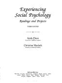 Cover of: Experiencing social psychology by Ayala Malakh-Pines