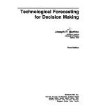 Cover of: Technological forecasting for decisionmaking by Joseph P. Martino