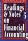 Cover of: Readings & notes on financial accounting