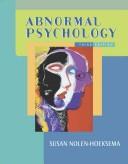 Cover of: Abnormal Psychology by Susan Nolen-Hoeksema