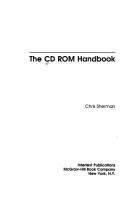 Cover of: The CD ROM handbook