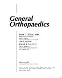 Cover of: General Orthopaedics