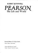 Cover of: Pearson, his life and world