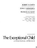 Cover of: The Exceptional child: afunctional approach.