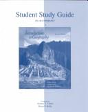 Cover of: Student Study Guide to Accompany Introduction to Geography (7th Edition)