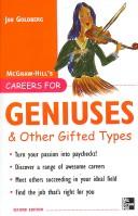 Cover of: Careers for Geniuses & Other Gifted Types (Careers for You Series)