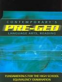 Cover of: Contemporarys Pre-Ged: Language Arts, Reading (Contemporary's Pre-GED Series)