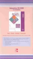 Cover of: Student CD-ROM Program t/a Pasajes by Mary Lee Bretz