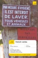 Cover of: Teach Yourself French Verbs by Marie-Therese Weston, Marie-Therese Weston